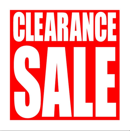 Clearance Items