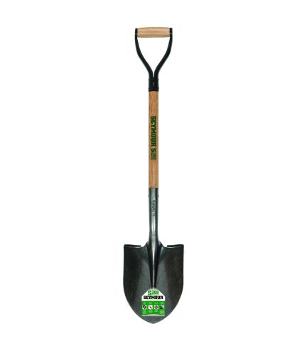 Seymour S300 DuraLite 16 Gauge Round Point Shovel w/D-grip