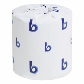 Two-Ply Bathroom Tissues, 4 1/2 in x 3 in, 96 rolls per case