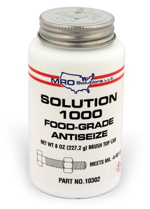 8OZ. SOLUTION 1000, FOOD GRADE ANTISEIZE 