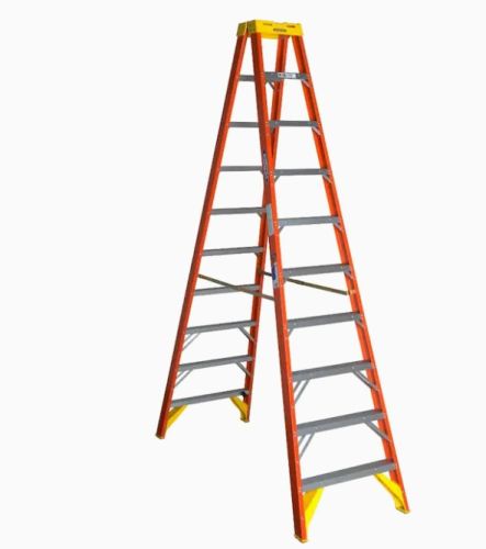 10FT 375# F.G. STEPLADDER (1AA)  *PICK UP ONLY*