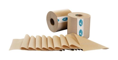 Natural Hardwound Towel Roll (12 count)