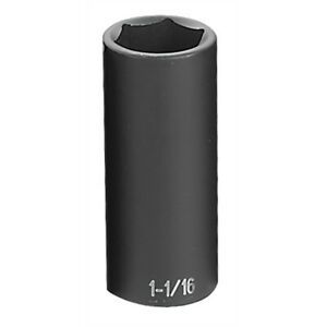 1/2" DRIVE X 1-1/16" HEX SIZE DEEP LENGTH IMPACT SOCKET