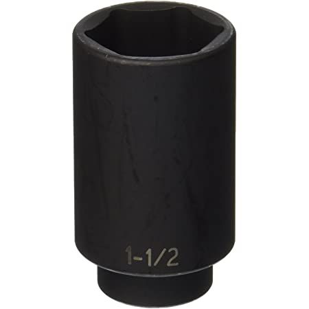 1/2" DRIVE x 1-1/2" HEX SIZE DEEP LENGTH IMPACT SOCKET