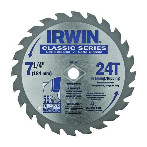 7-1/4"  CARBIDE CIRCULAR SAW BLADE