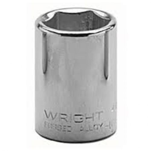 Wright Tool 1-11/16" X 3/4" Drive 6-Point Standard Socket