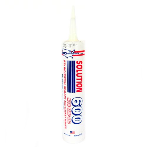  Solution 600, HIGH TEMPERATURE RTV SILICONE SEALANT