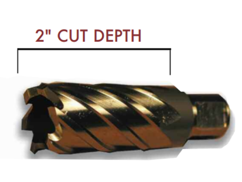 1-5/8" X 2" M2 SPIRAL CUTTER