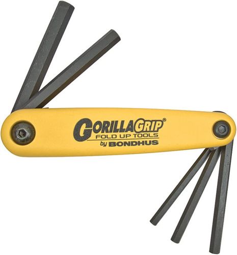 3/16"-3/8" Gorilla Grip Fold-Up Tool Set