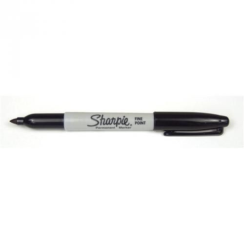 SHARPIE BLACK FINE POINT MARKER