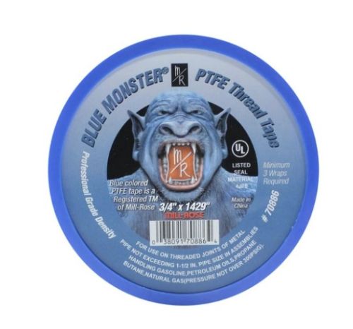 Blue Monster  3/4 in. x 1429 in. Roll PTFE Tape 