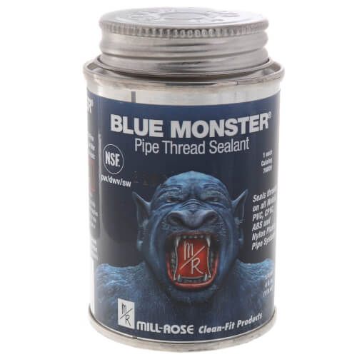 Blue Monster Heavy-Duty Industrial Grade Thread Sealant (4 oz.)