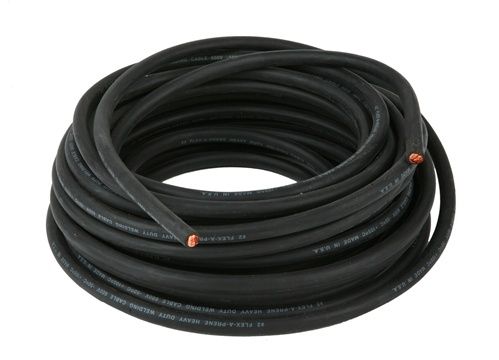 #2 WELDING WHIP CABLE SOLD BY THE FOOT
