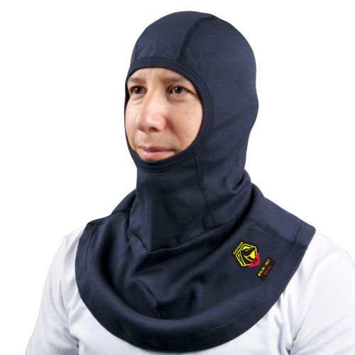 ARC-Rated Flame-Resistant Cotton Balaclava, FR 6.5 OZ