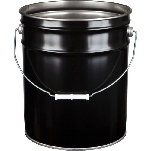 5 GALLON BLACK PAIL WITHOUT LID