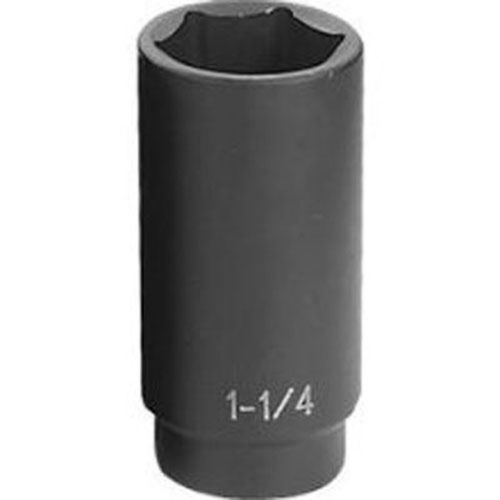 1/2" DRIVE X 1-1/4" HEX SIZE DEEP LENGTH IMPACT SOCKET