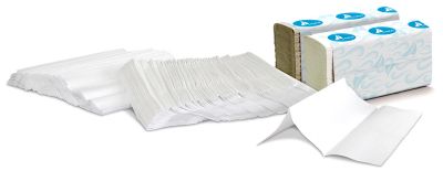 PRIME WHITE C-FOLD TOWELS