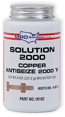 1/2 PINT SOLUTION 2000 PREMIUM  COPPER ANTISEIZE