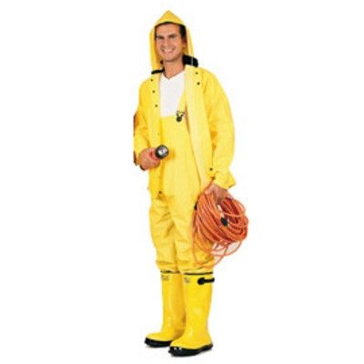 HYGRADE LARGE RW-300 MEDIUM DUTY RAINSUIT 