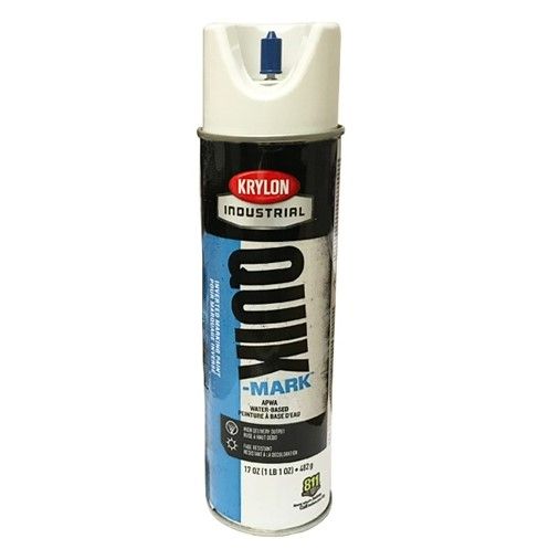 KRYLON INDUSTRIAL QUIK-MARK™ WATER-BASED INVERTED MARKING PAINT  WHITE