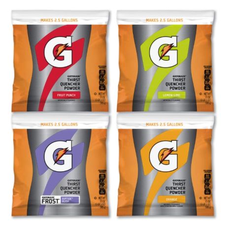  G Series 02 Perform® Thirst Quencher Instant Powder, 21 oz, Pouch, 2.5 gal Yield, Assorted Flavors