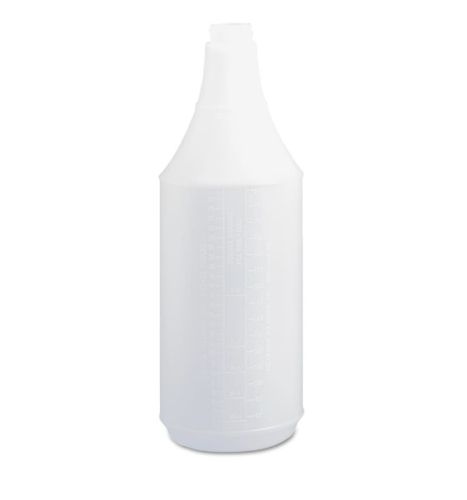 Embossed Spray Bottle, 32 oz, Clear (bottle only)