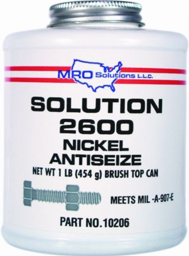 1/2 PINT SOLUTION 2600 PREMIUM NICKLE ANTISEIZE